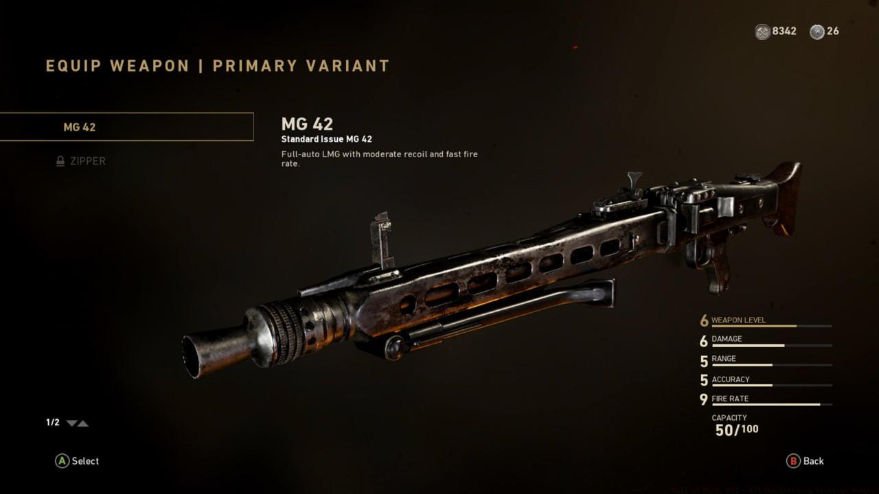 Armored Division: MG 42